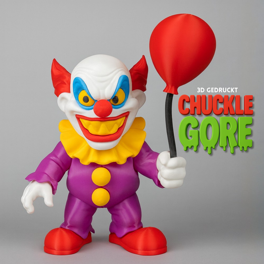 Chuckle Gore – 3D-gedruckter Horror-Clown | Sammlerfigur & Geschenkidee