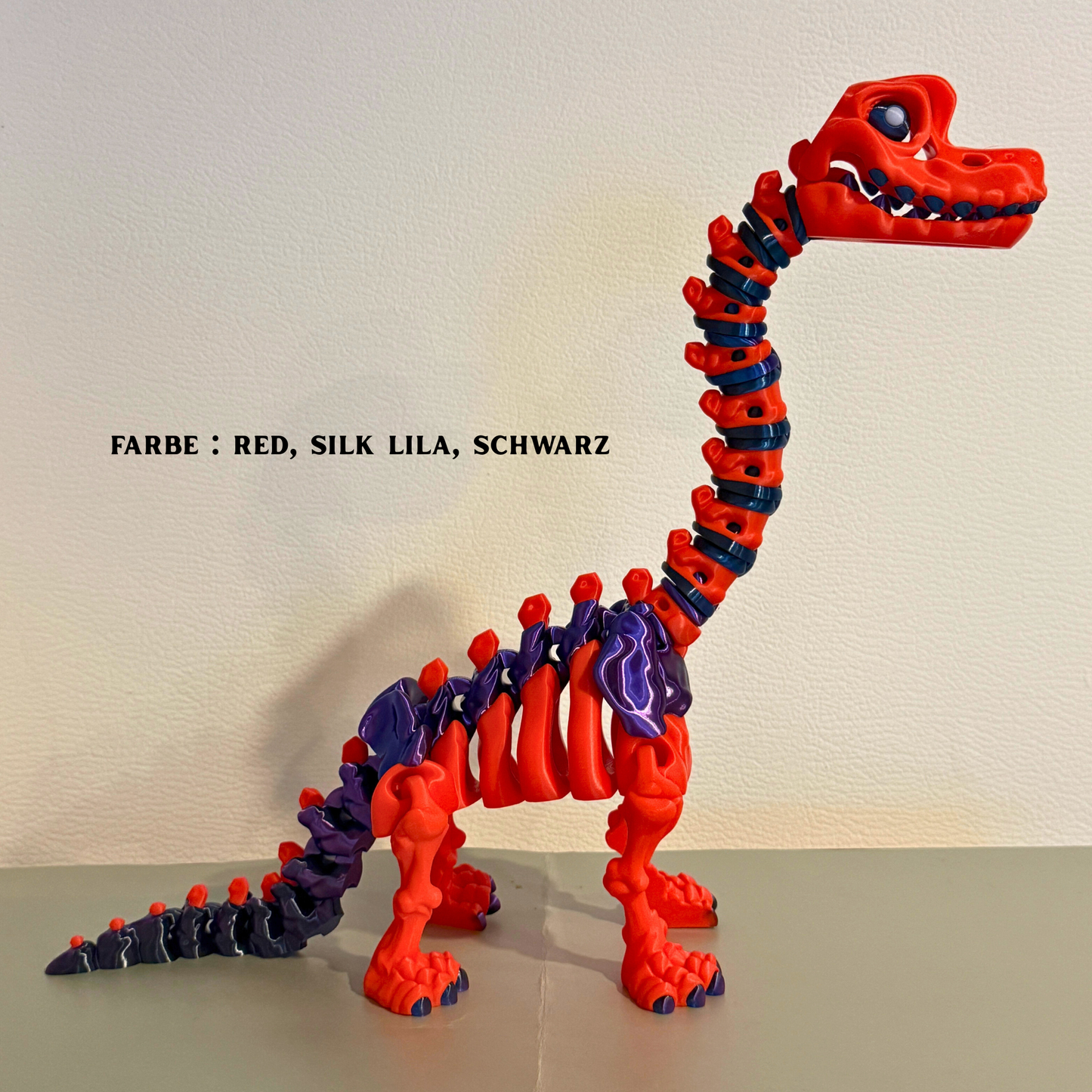 3D-gedrucktes Skelett Brachiosaurus