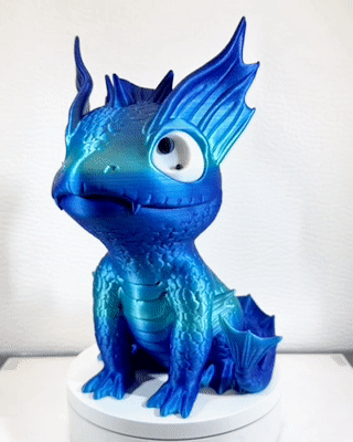 CHIBI DRAGON - WASSER (KOSTENLOS VERSAND)