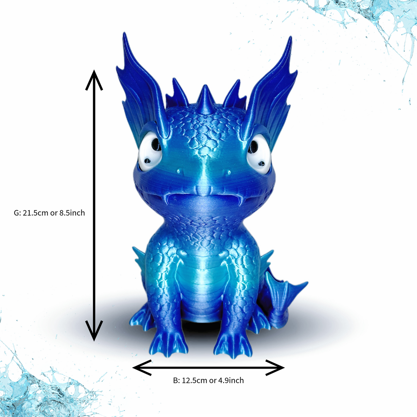CHIBI DRAGON - WASSER (KOSTENLOS VERSAND)