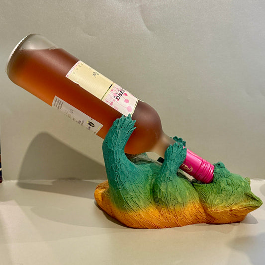 3D-gedruckte Panda-Weinhalter - Deko für Weinliebhaber