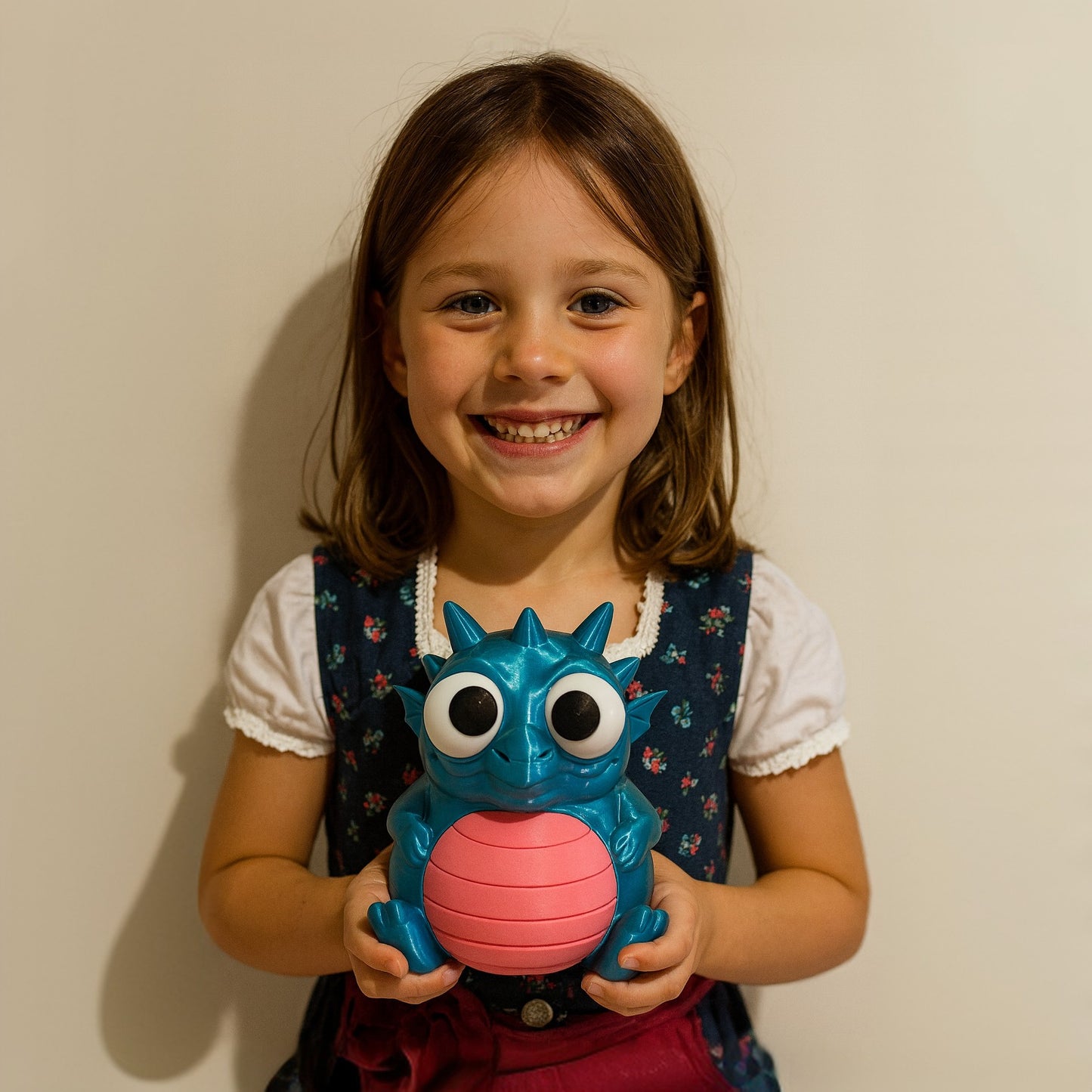 Spardose–Drachen mit beweglichen Augen