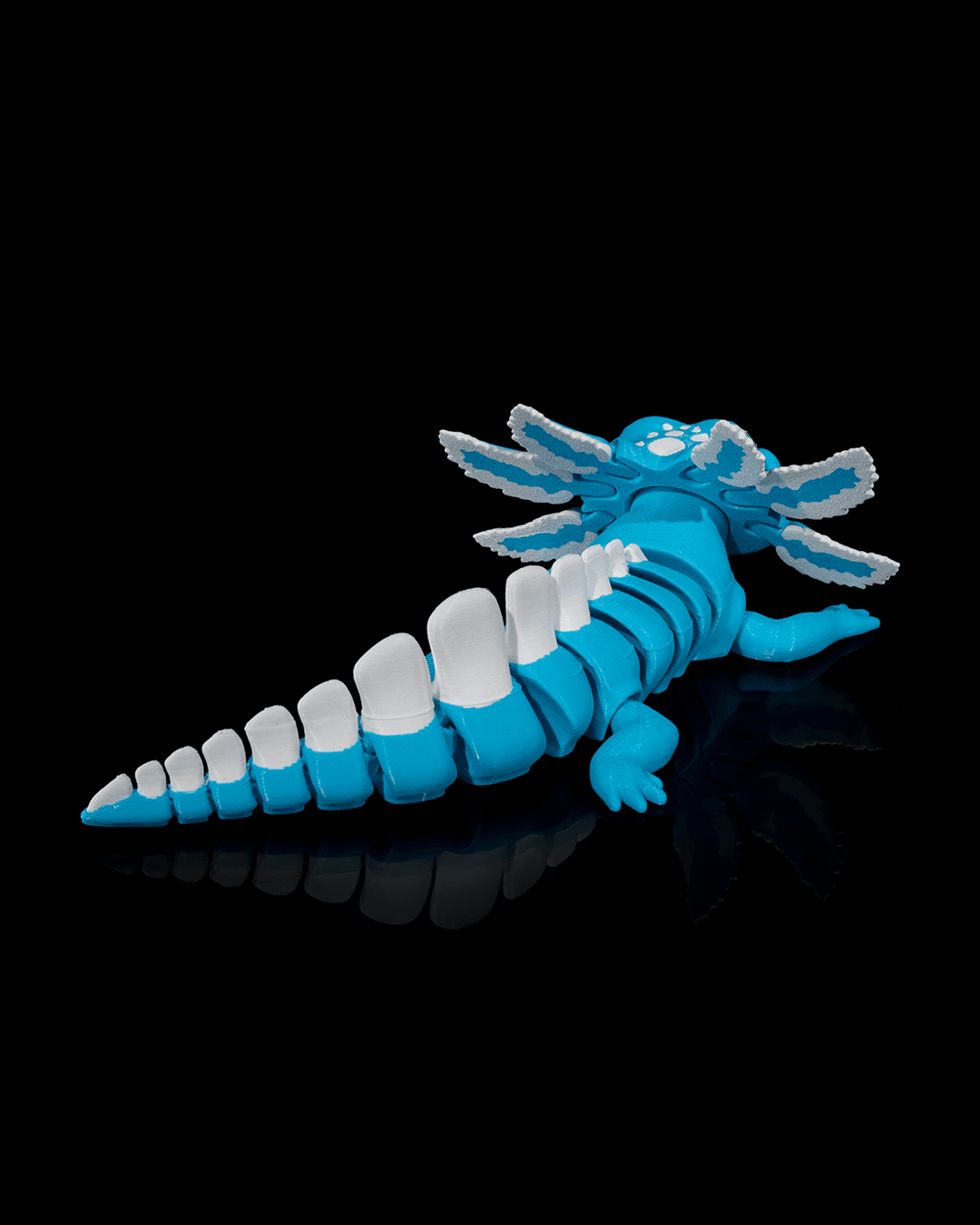 Süßer Axolotl – flexibel & beweglich | 3D Print