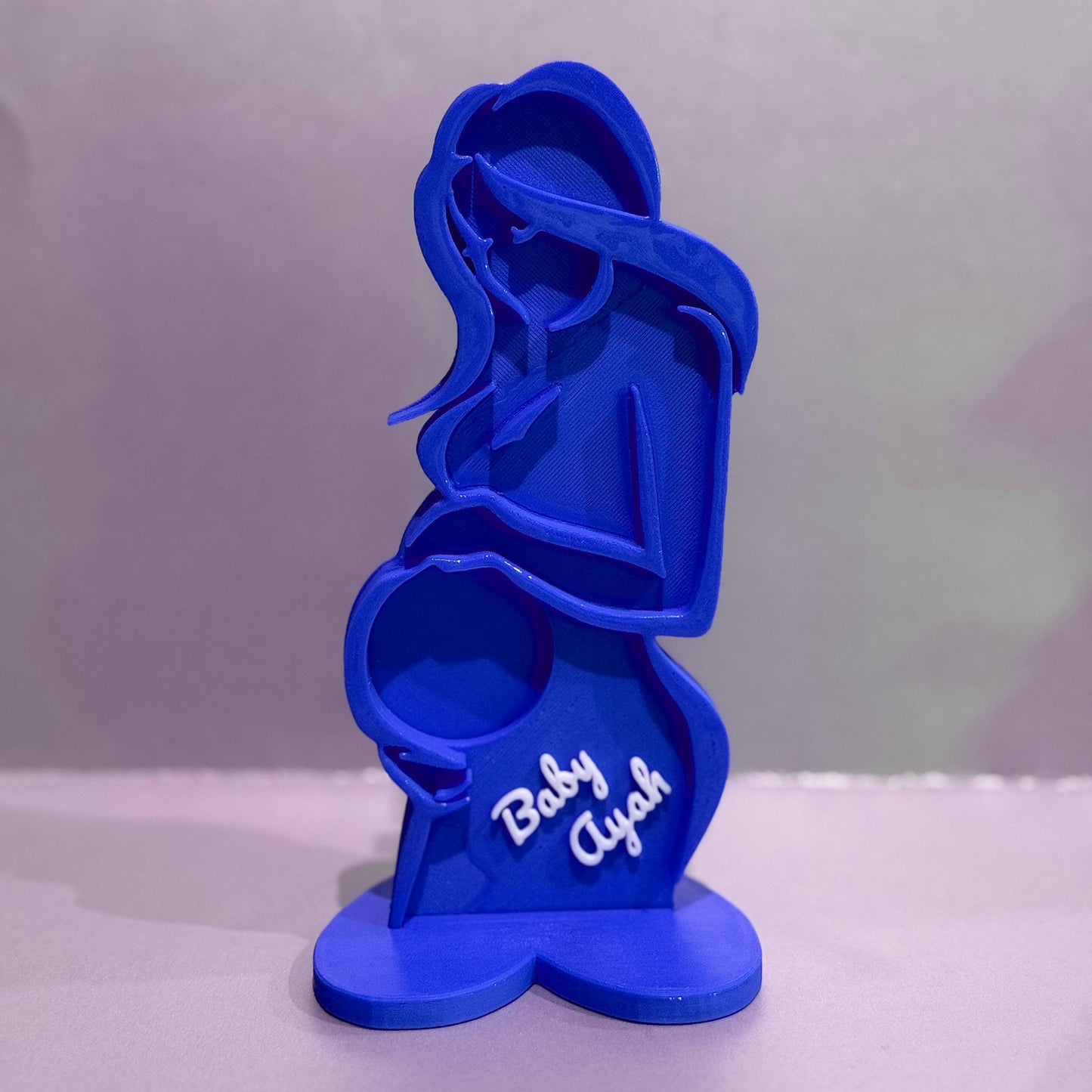 Future Mama Ultraschall-Fotohalter mit Namen