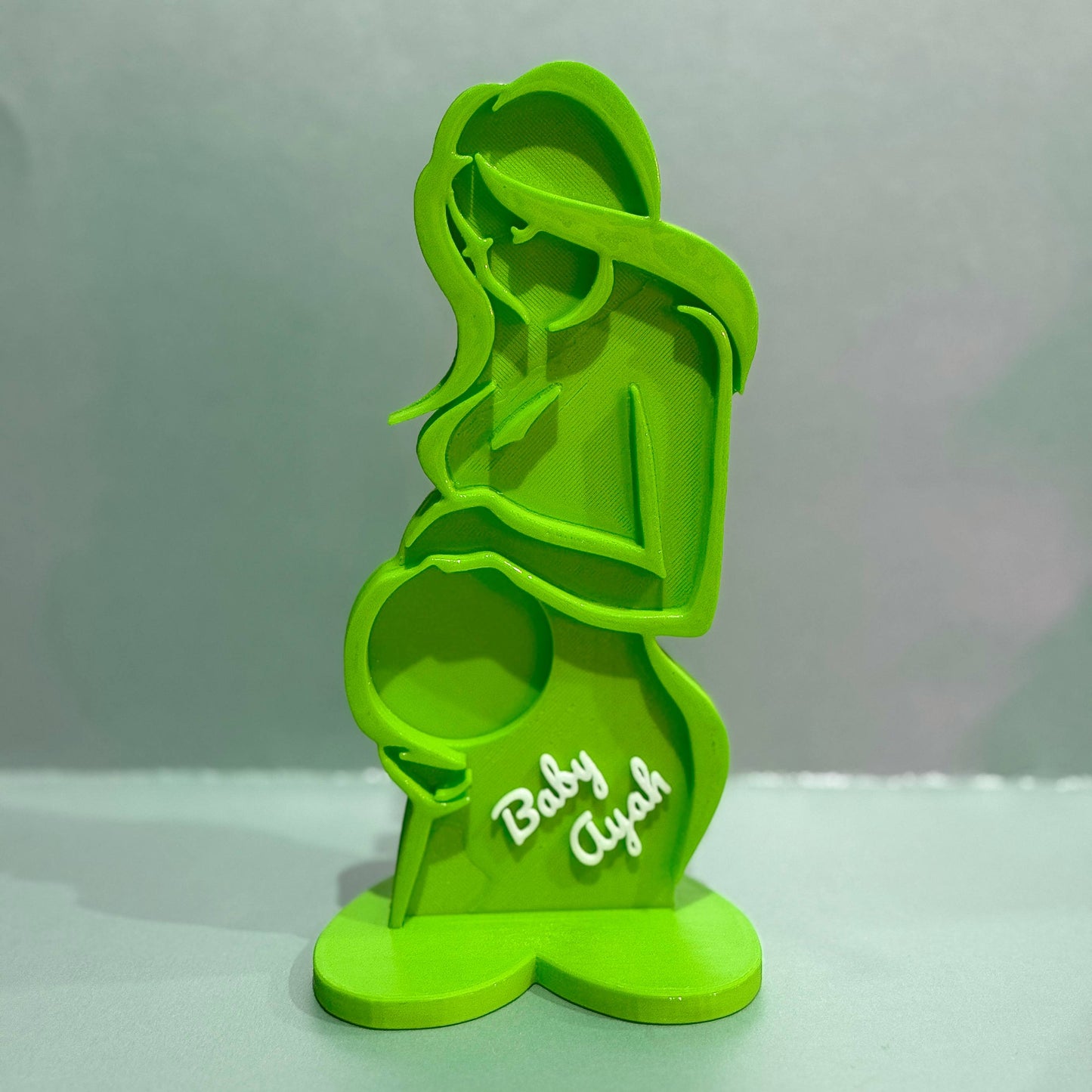 Future Mama Ultraschall-Fotohalter mit Namen