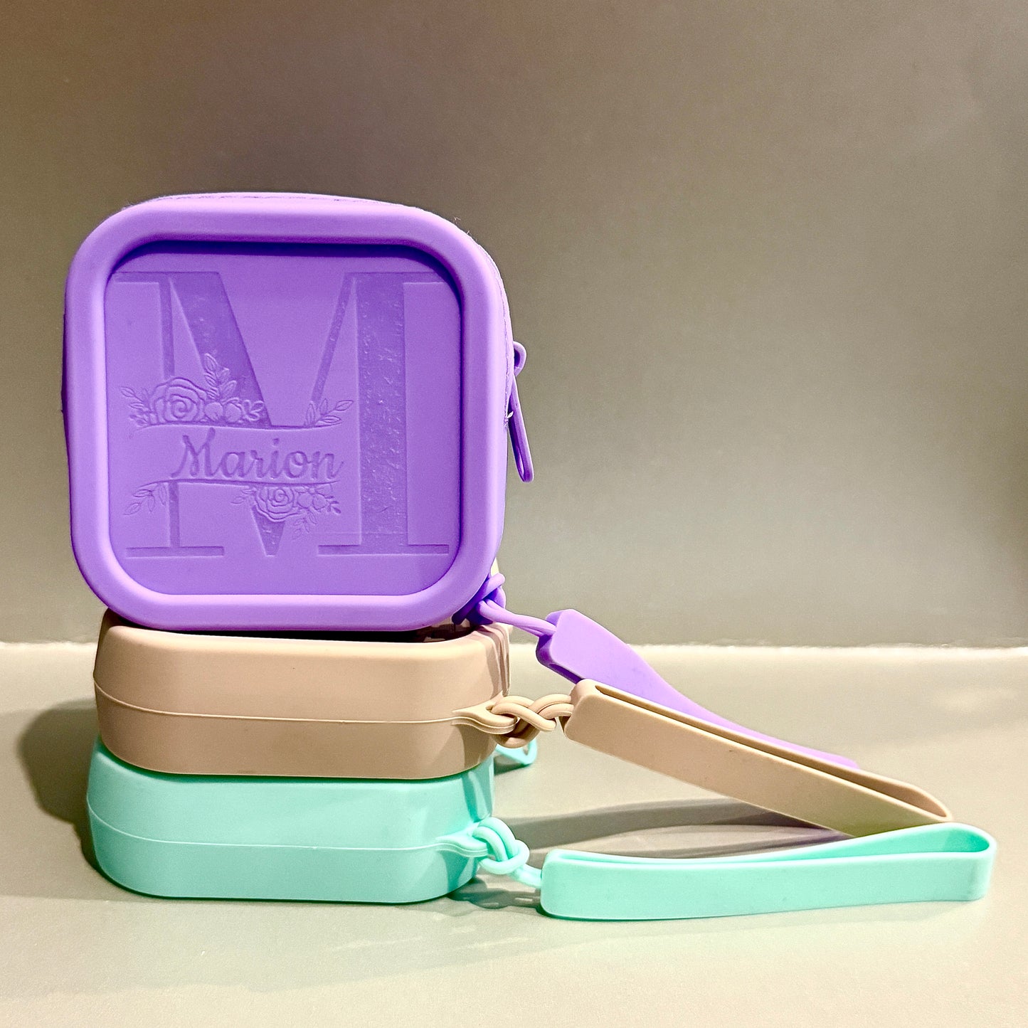 Geldbörse-Silikon Wasserdicht, flexibel & mit Namensgravur