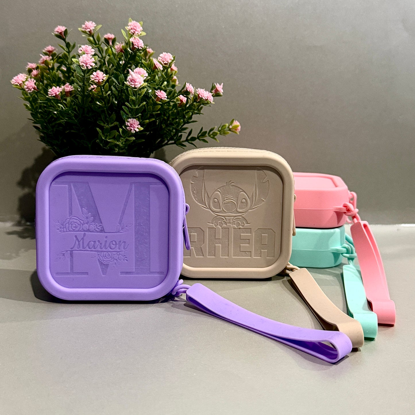 Geldbörse-Silikon Wasserdicht, flexibel & mit Namensgravur