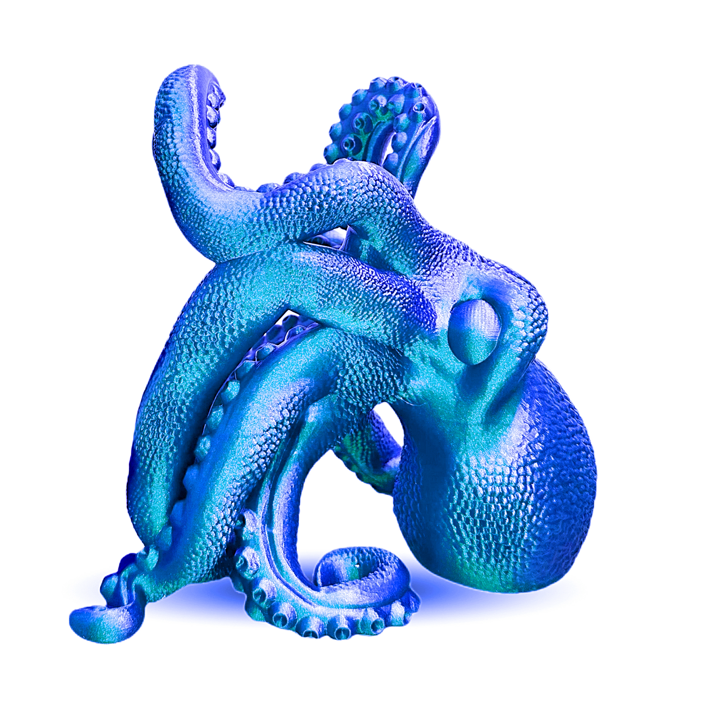 3D Gedruckt - Oktopus Wein Halter