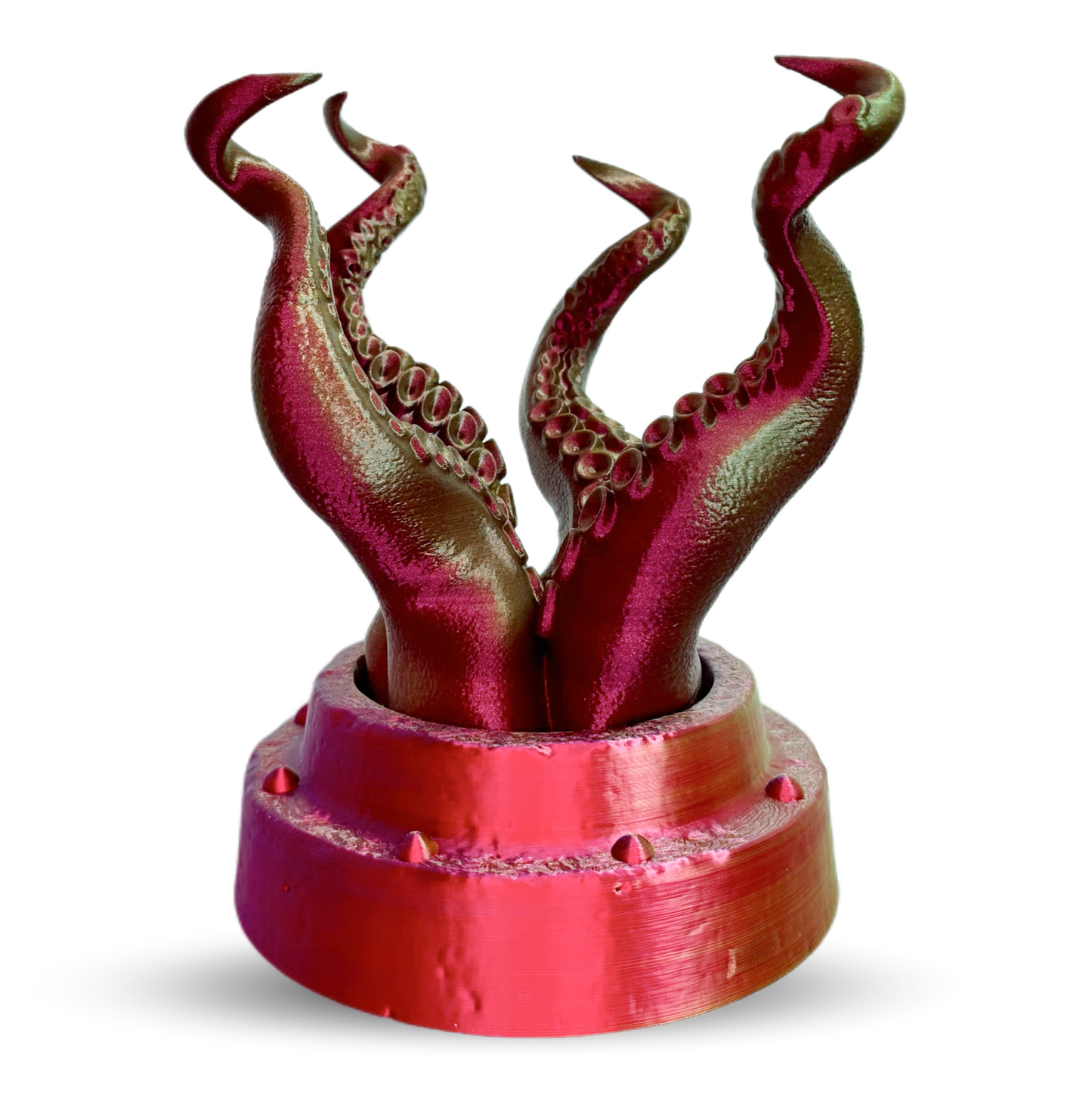 3D Gedrucktes Weinglas mit Tentaclerack für stilvolle Präsentation von Weinen