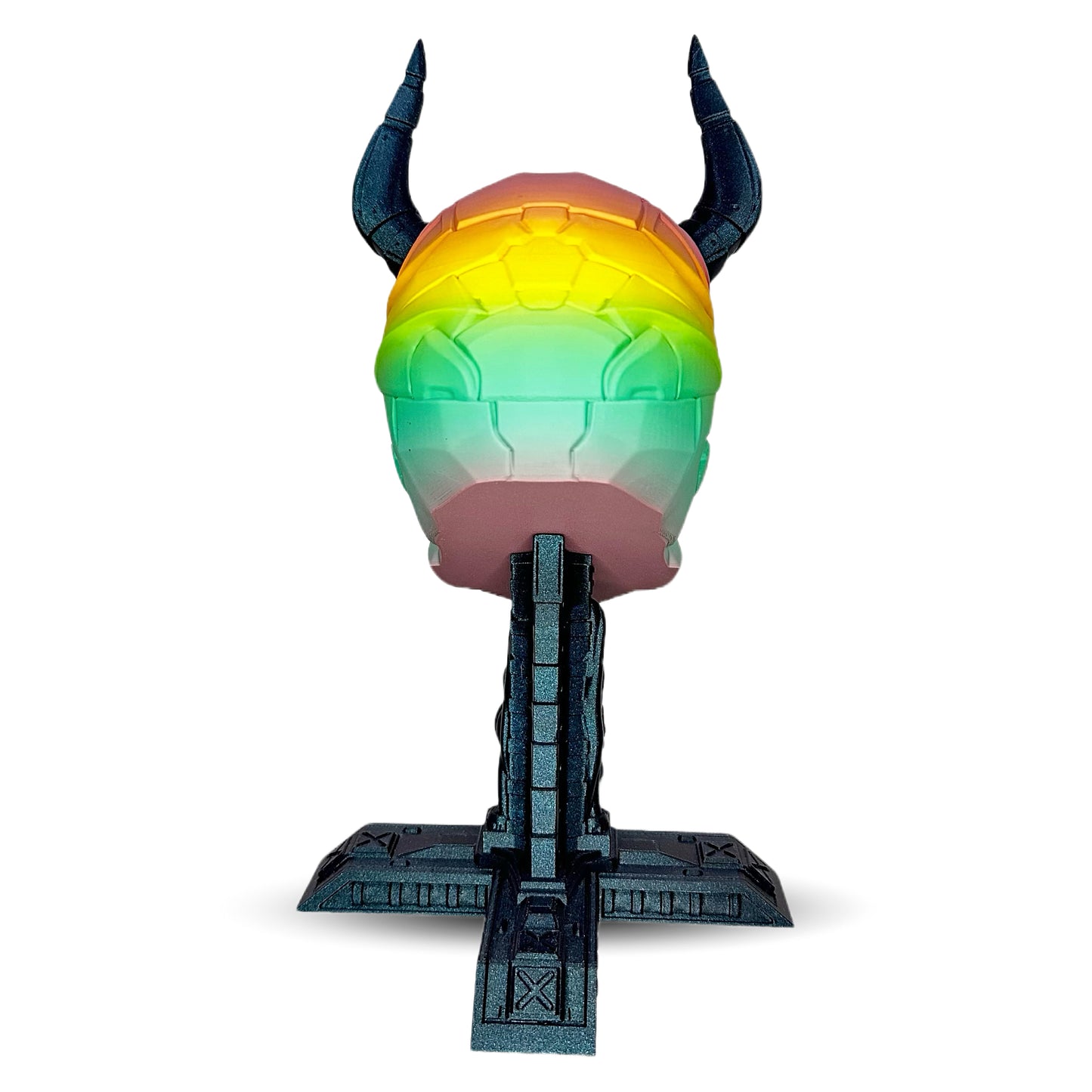 Sci-Fi Totenkopf Headset- & Controller-Halter 3D-gedruckt für Gamer aus umweltfreundlichem PLA/PETG