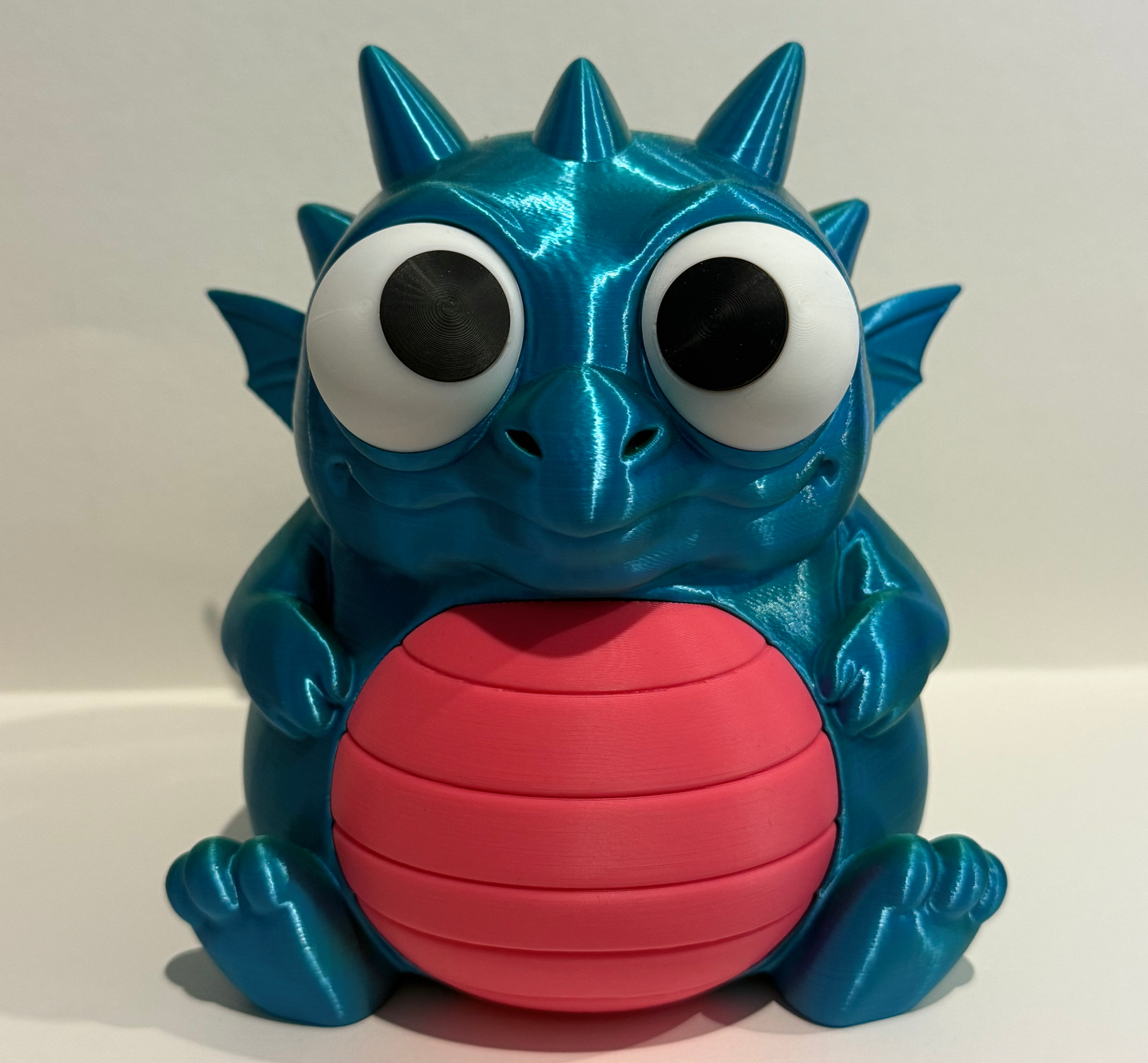 Spardose–Drachen mit beweglichen Augen