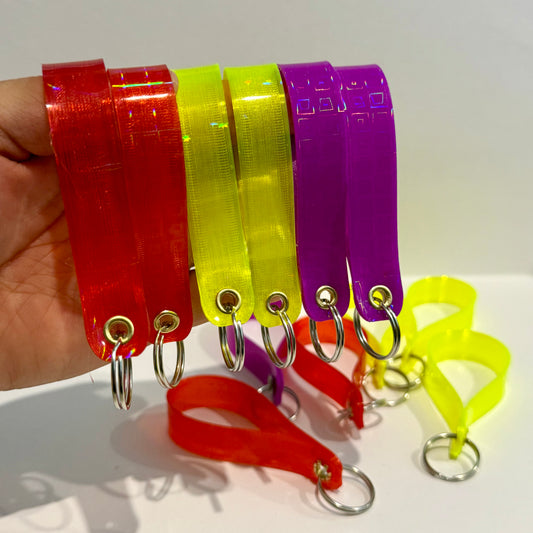 10 Stück Schlüsselanhänger Binder – Stylisch, flexibel & auffällig!