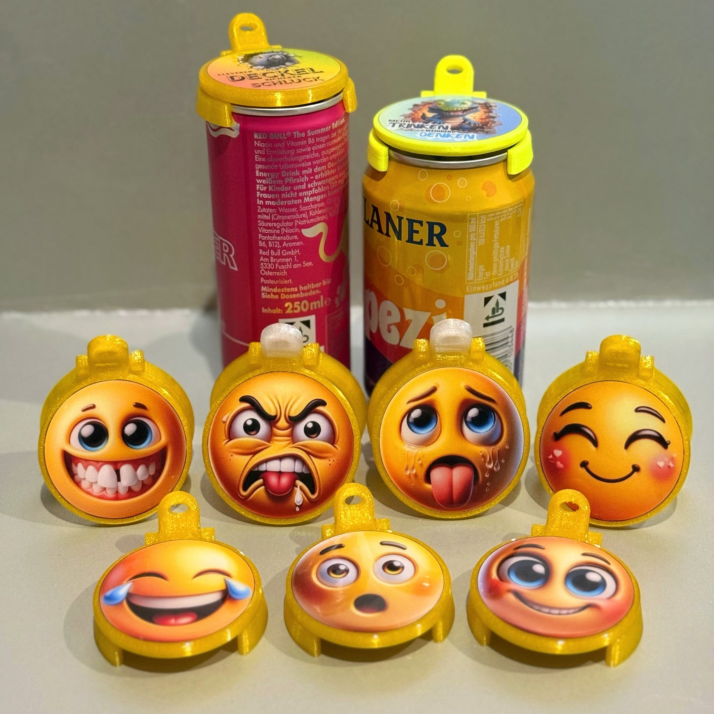 2er Set Dosen Deckel – Insektenschutz & Style für 0.25 L, 0.33 L & 0.5 L Dosen