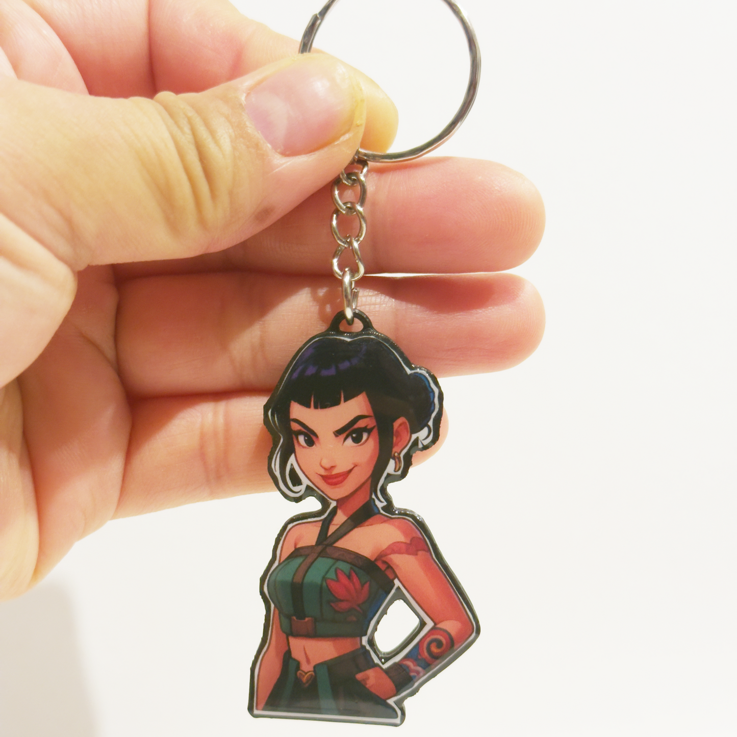 3 Stück -  Demon Hunter Keychain (RUMI-ZOEY-MIRA) – UV Resin