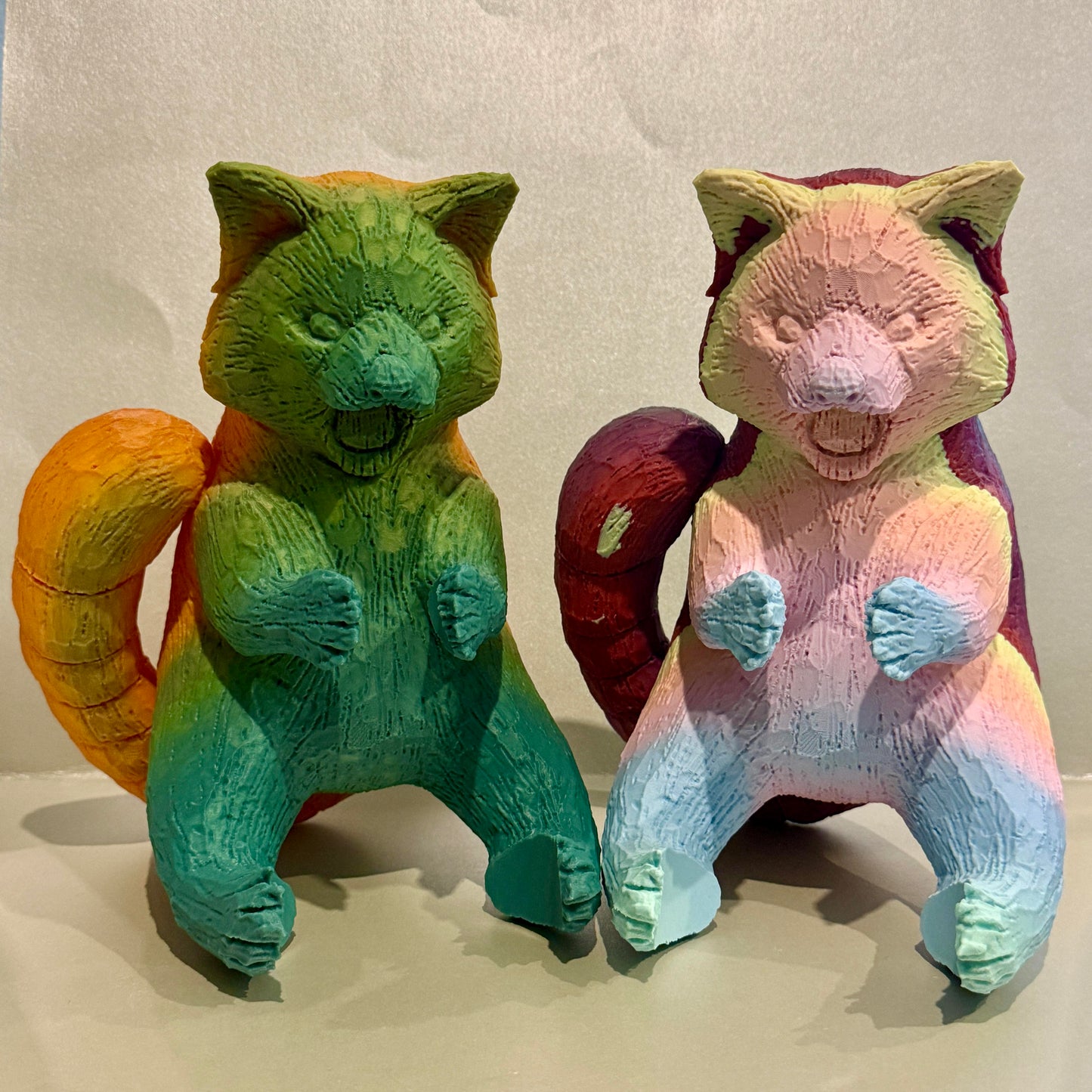 3D-gedruckte Panda-Weinhalter - Deko für Weinliebhaber