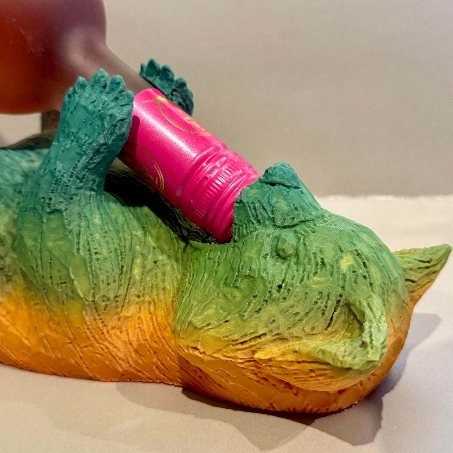 3D-gedruckte Panda-Weinhalter - Deko für Weinliebhaber