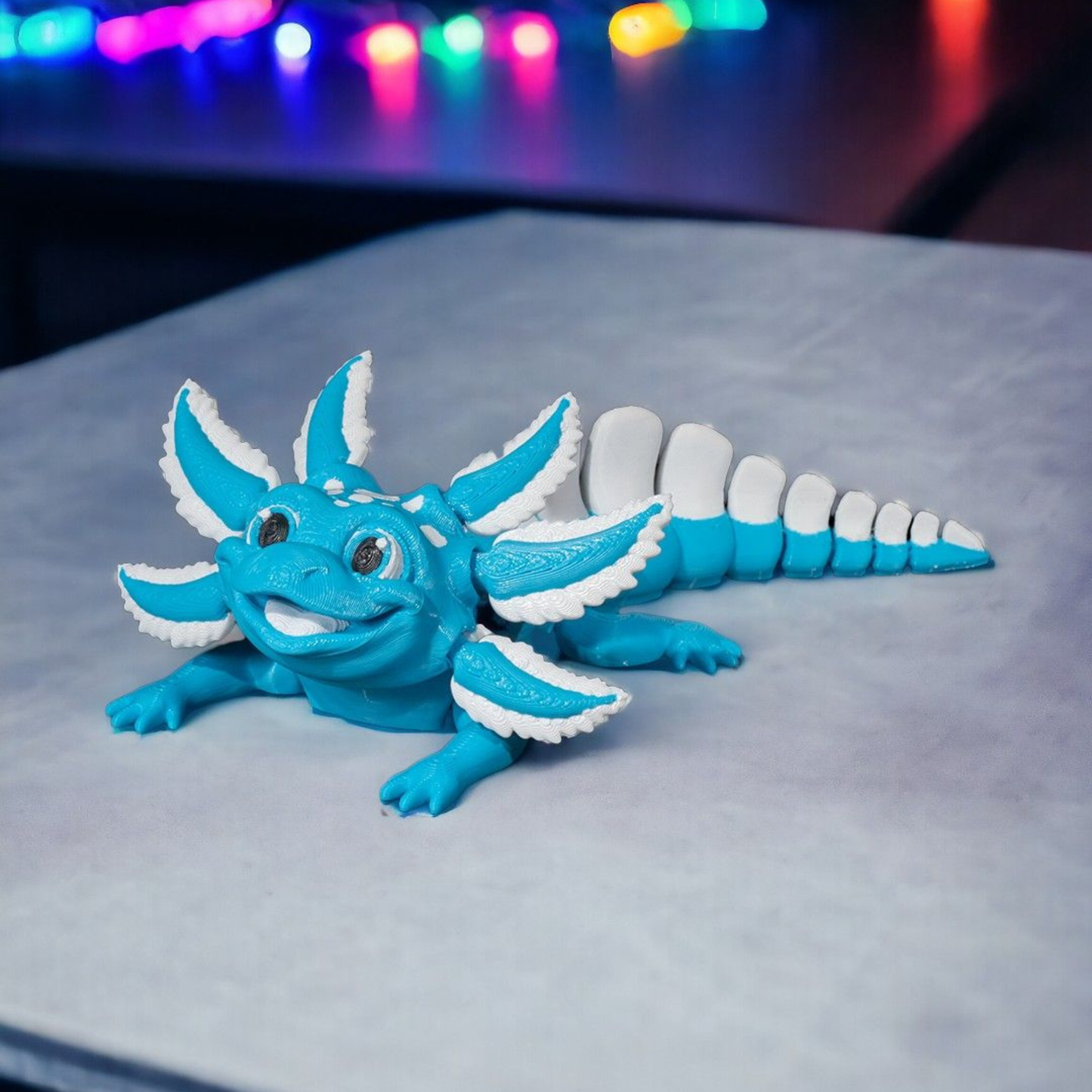 Süßer Axolotl – flexibel & beweglich | 3D Print