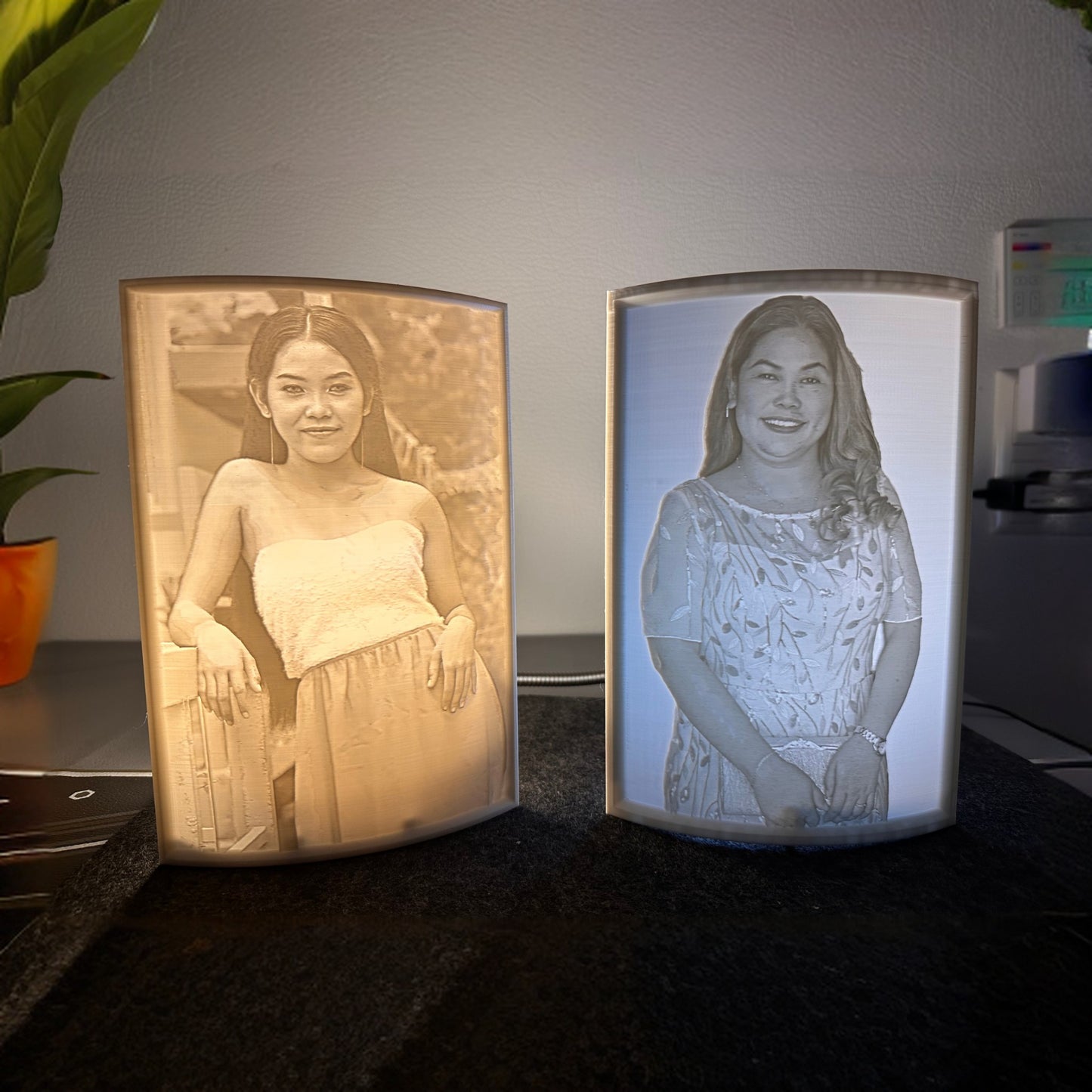 Personalisierte 3D Lithophane Foto Lampe