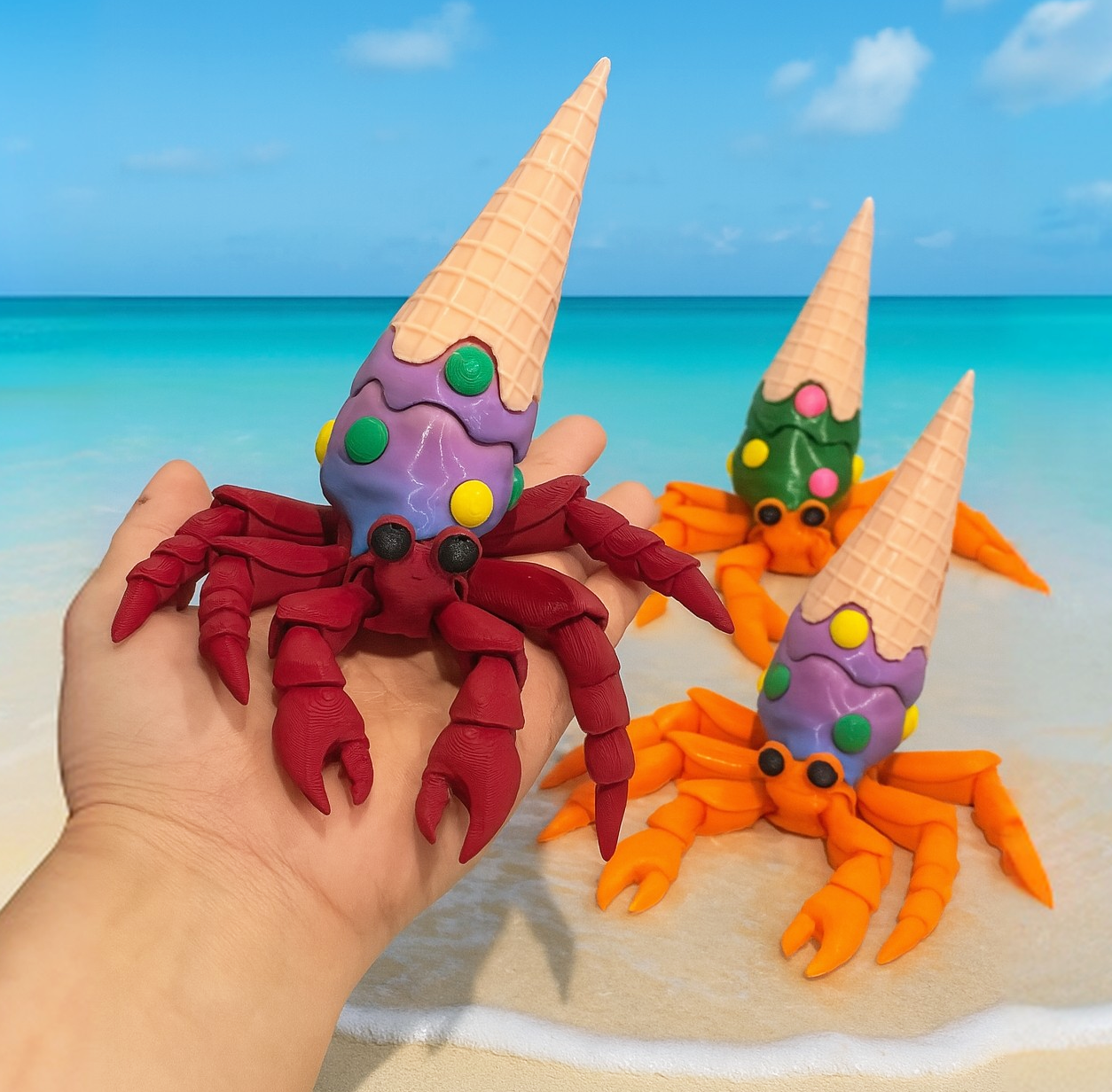 Hermit Ice Crab – Die süßeste Krabbe des Sommers! 🍦