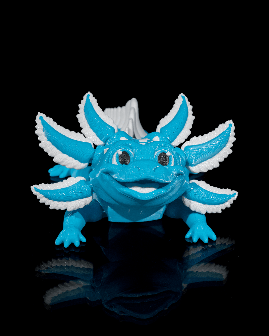 Süßer Axolotl – flexibel & beweglich | 3D Print