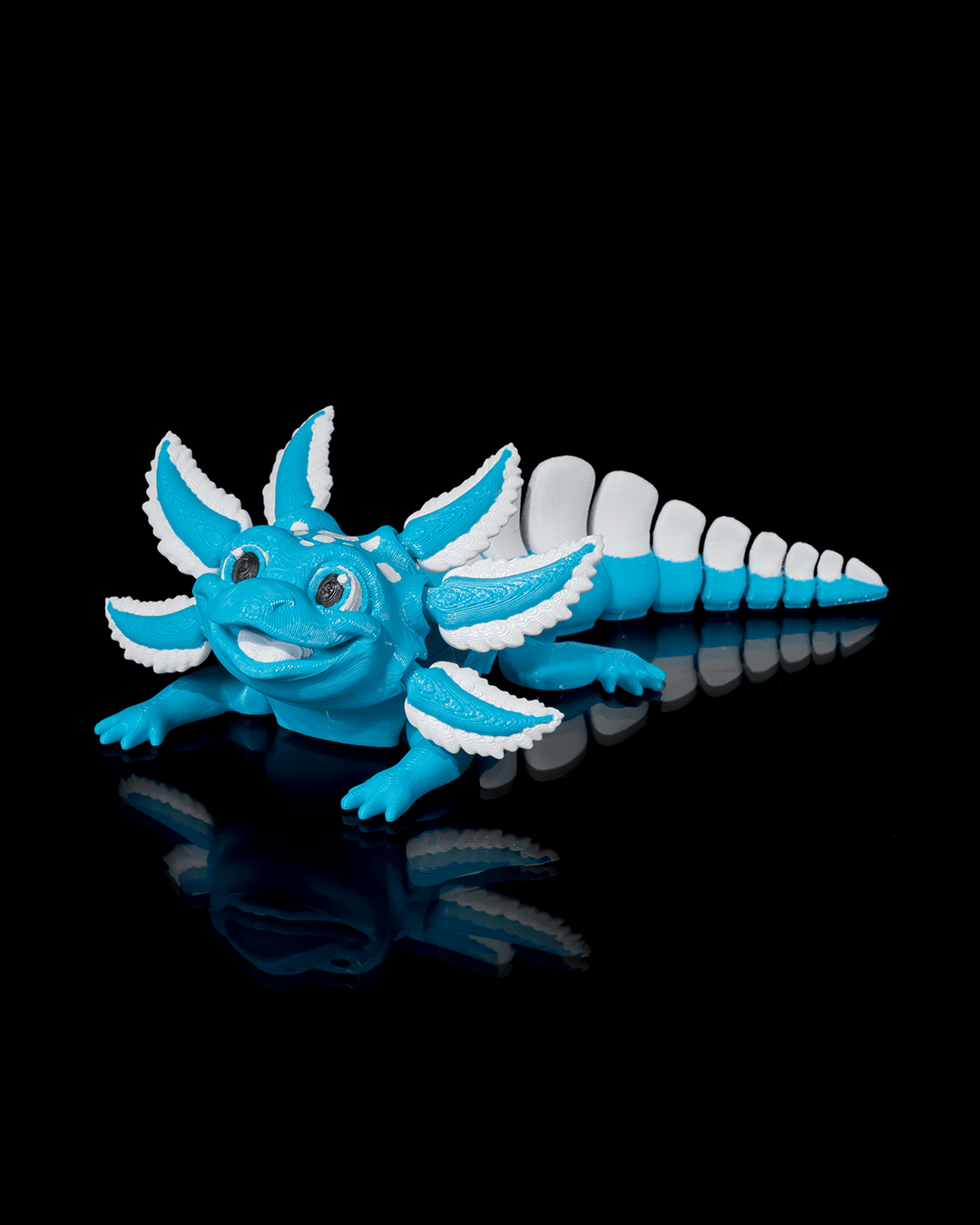 Süßer Axolotl – flexibel & beweglich | 3D Print