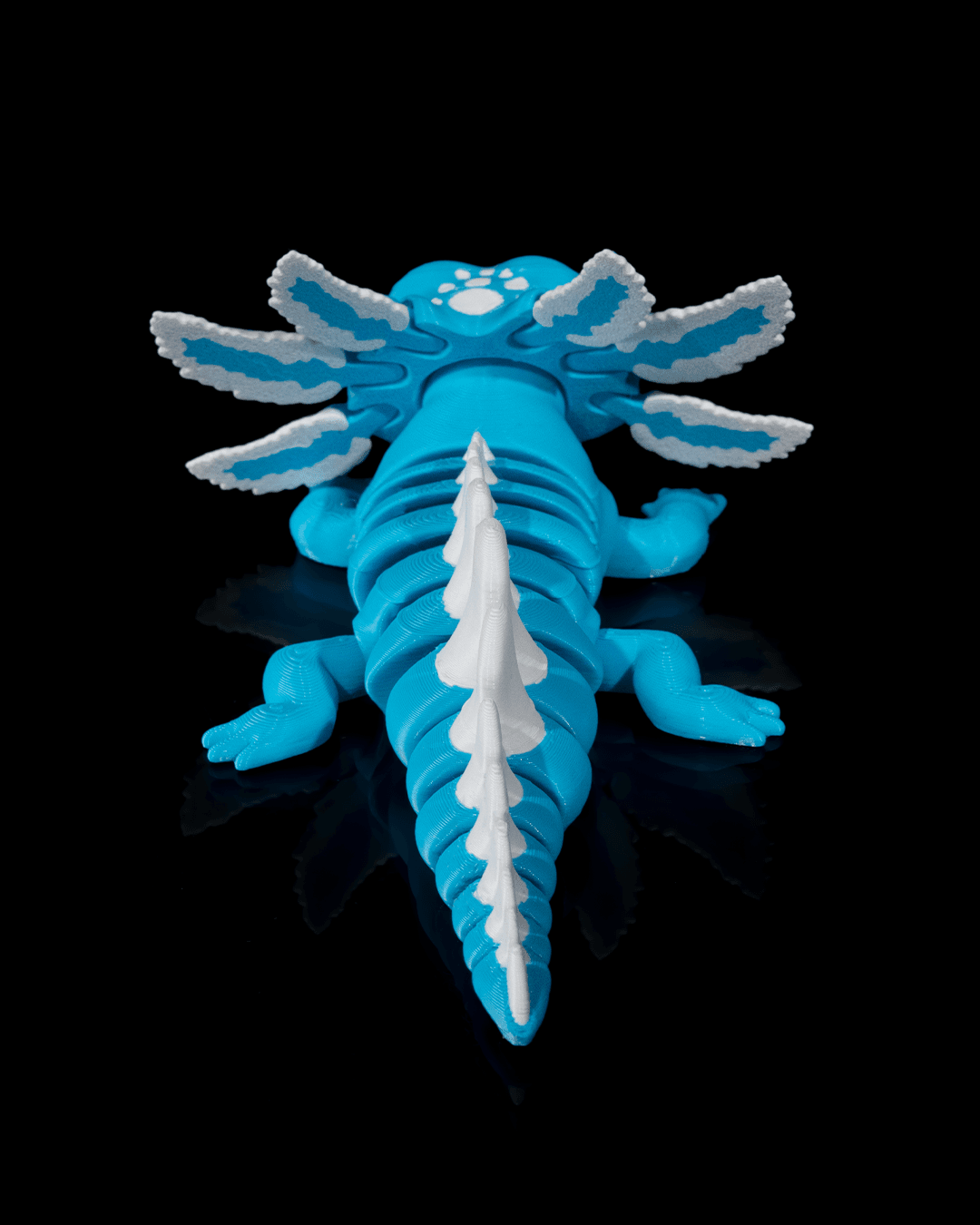 Süßer Axolotl – flexibel & beweglich | 3D Print