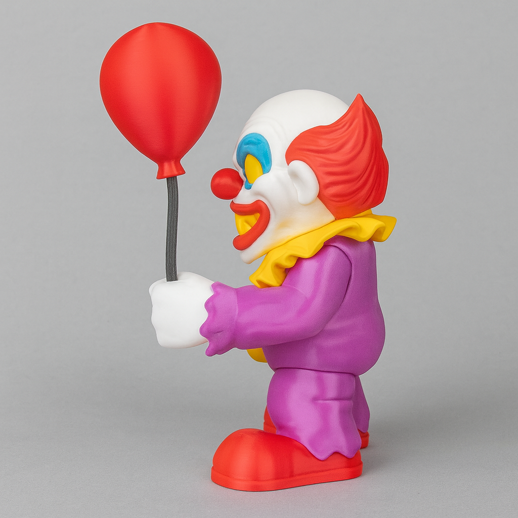 Chuckle Gore – 3D-gedruckter Horror-Clown | Sammlerfigur & Geschenkidee
