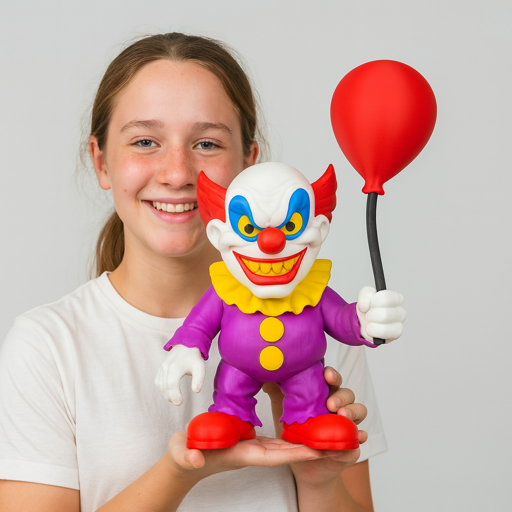 Chuckle Gore – 3D-gedruckter Horror-Clown | Sammlerfigur & Geschenkidee
