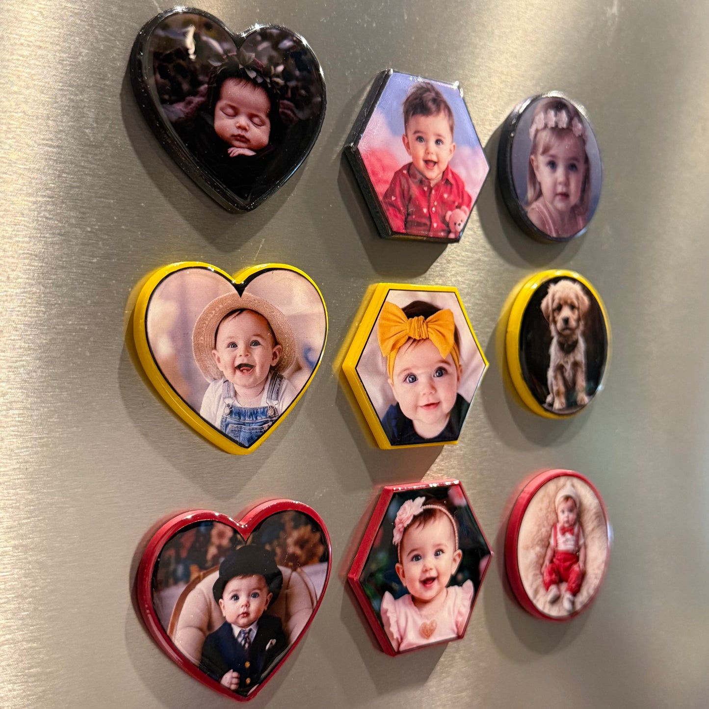 3 Stück - 3D Printed Fridge  Magnet, Perfect geschenk,