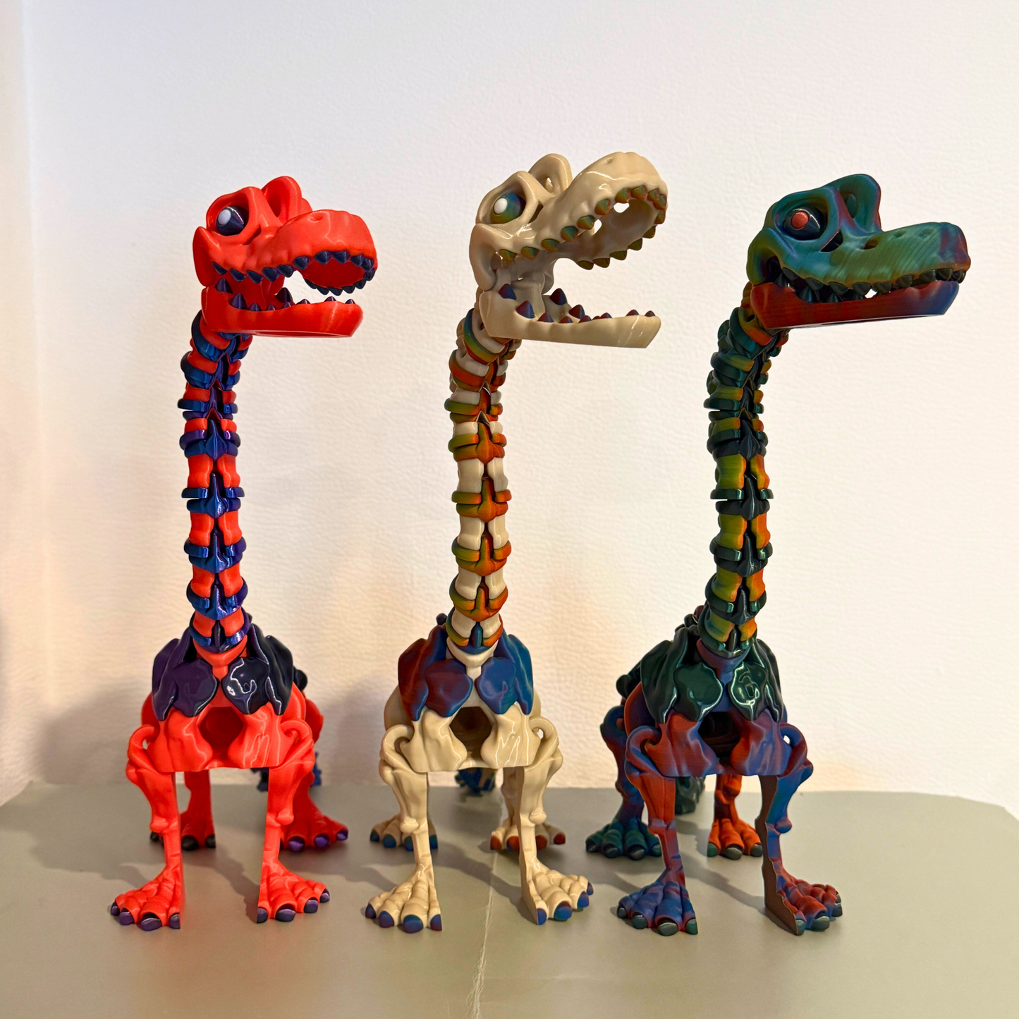 3D-gedrucktes Skelett Brachiosaurus