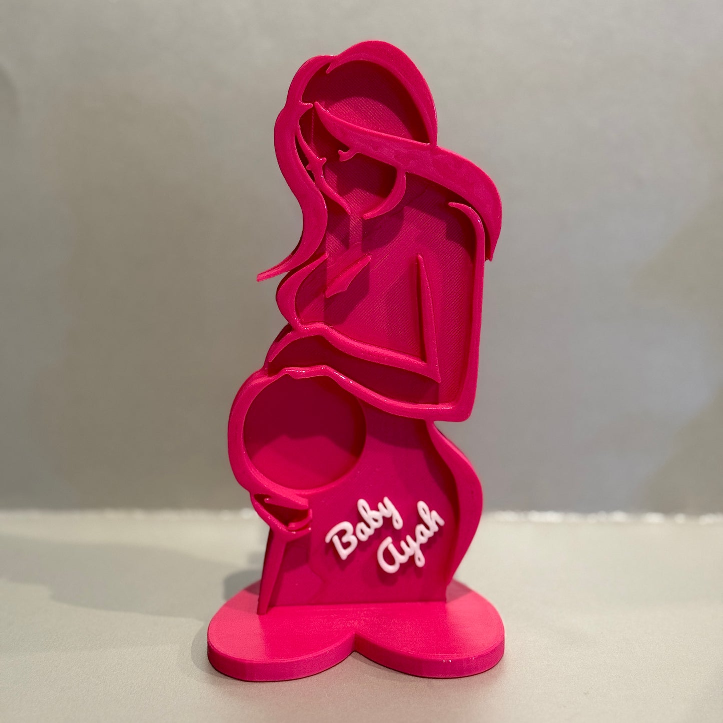 Future Mama Ultraschall-Fotohalter mit Namen