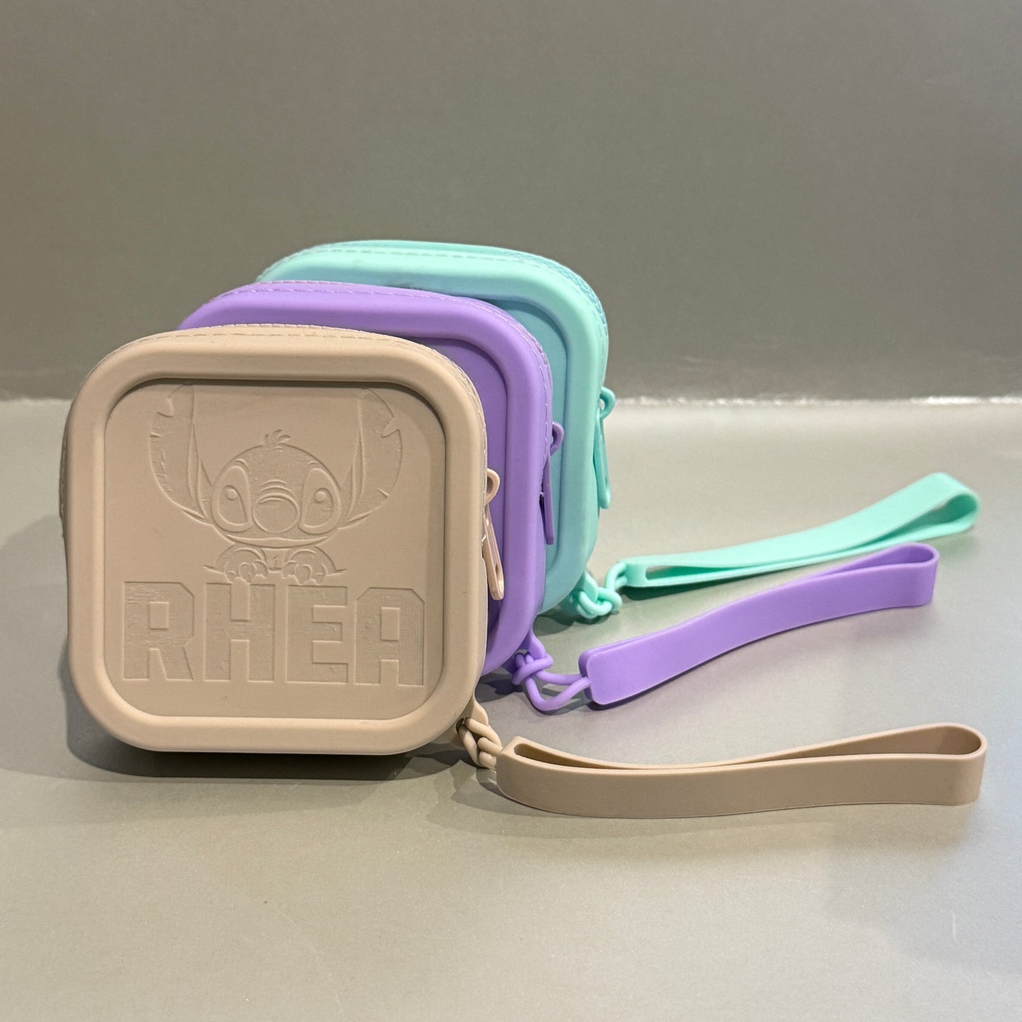 Geldbörse-Silikon Wasserdicht, flexibel & mit Namensgravur