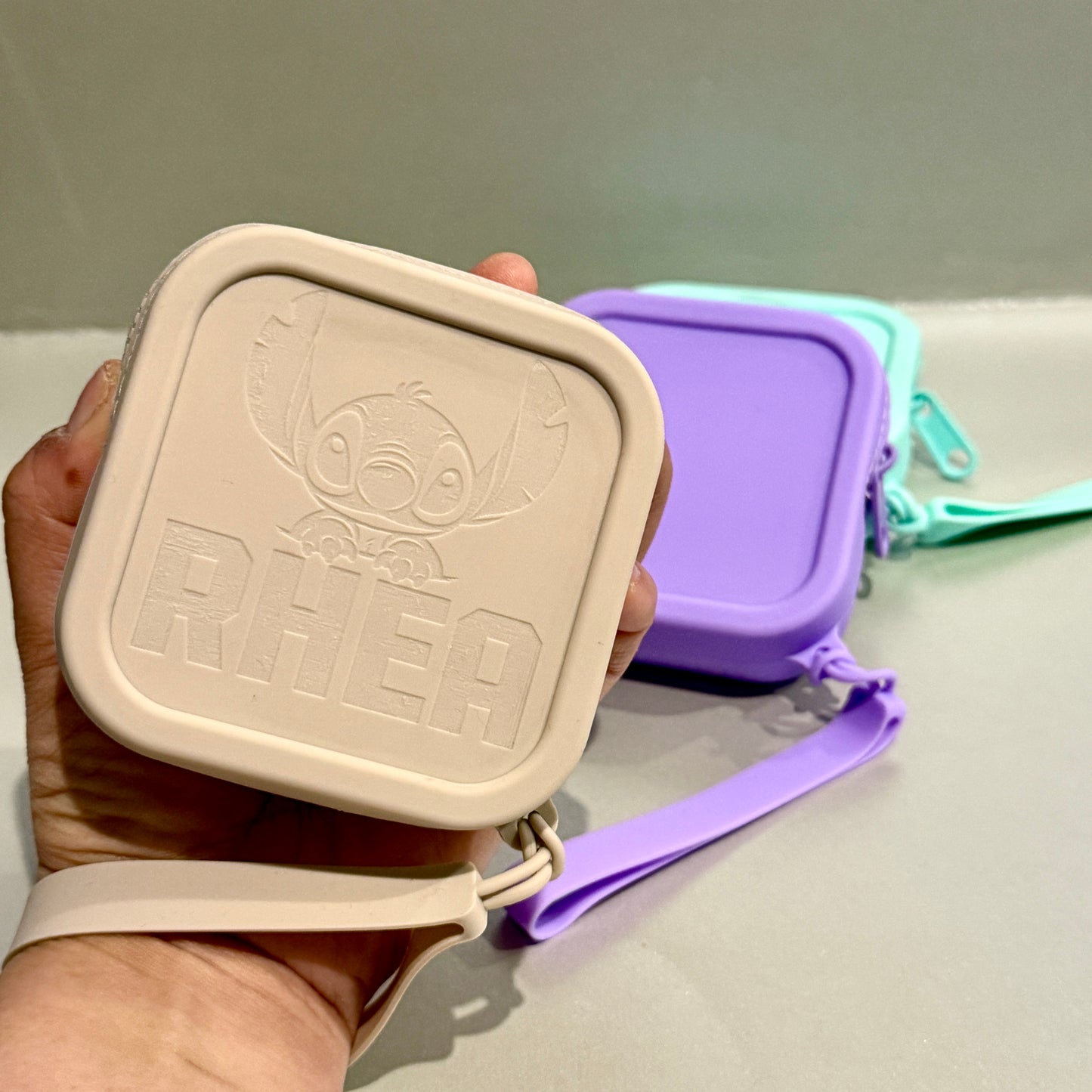 Geldbörse-Silikon Wasserdicht, flexibel & mit Namensgravur