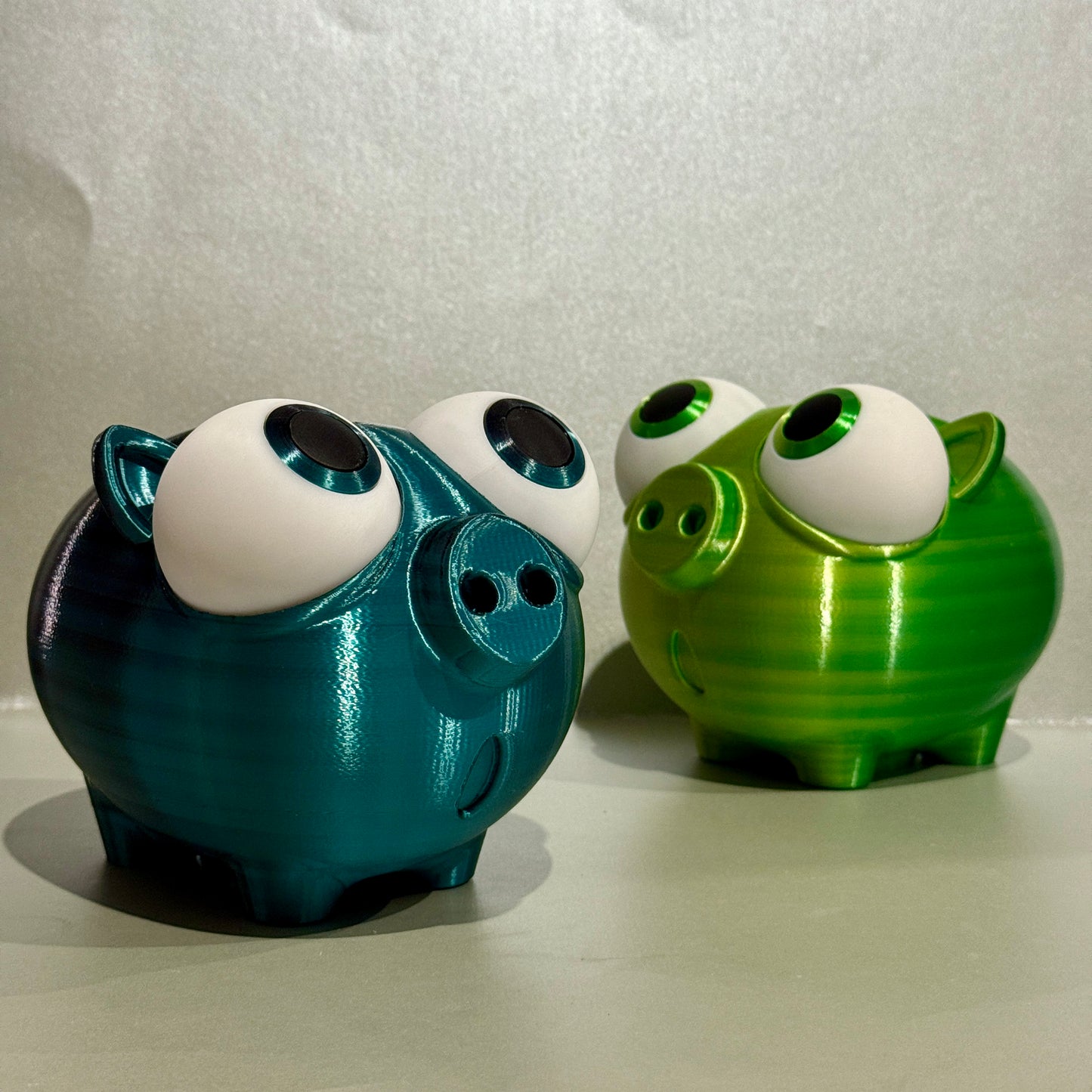 Sparschwein mit Bewegliche Augen und Personalisierte Name