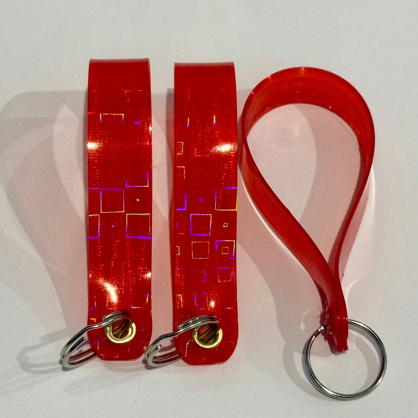 10 Stück Schlüsselanhänger Binder – Stylisch, flexibel &amp; auffällig!