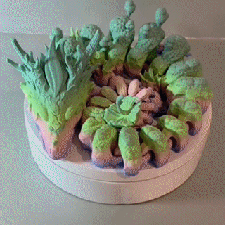 Walddrache Dekorationsfigur